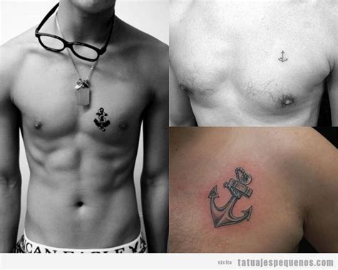 tatuajes pequeños en el pecho hombre|50 tatuajes para hombres: tattoos pequeños, para el。